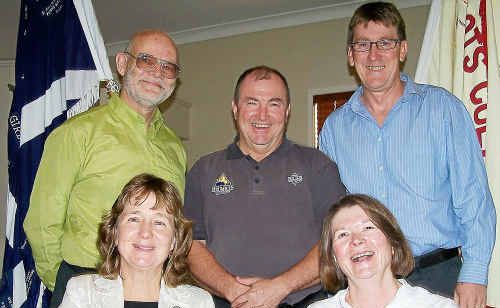 Scots teachers (from left) Pete Pickering, Liz Bowen, Russel Forbes, Noela Ensbey and Michael Keevers. Scots teachers (from left) Pete Pickering, Liz Bowen, Russel Forbes, Noela Ensbey and Michael Keevers.